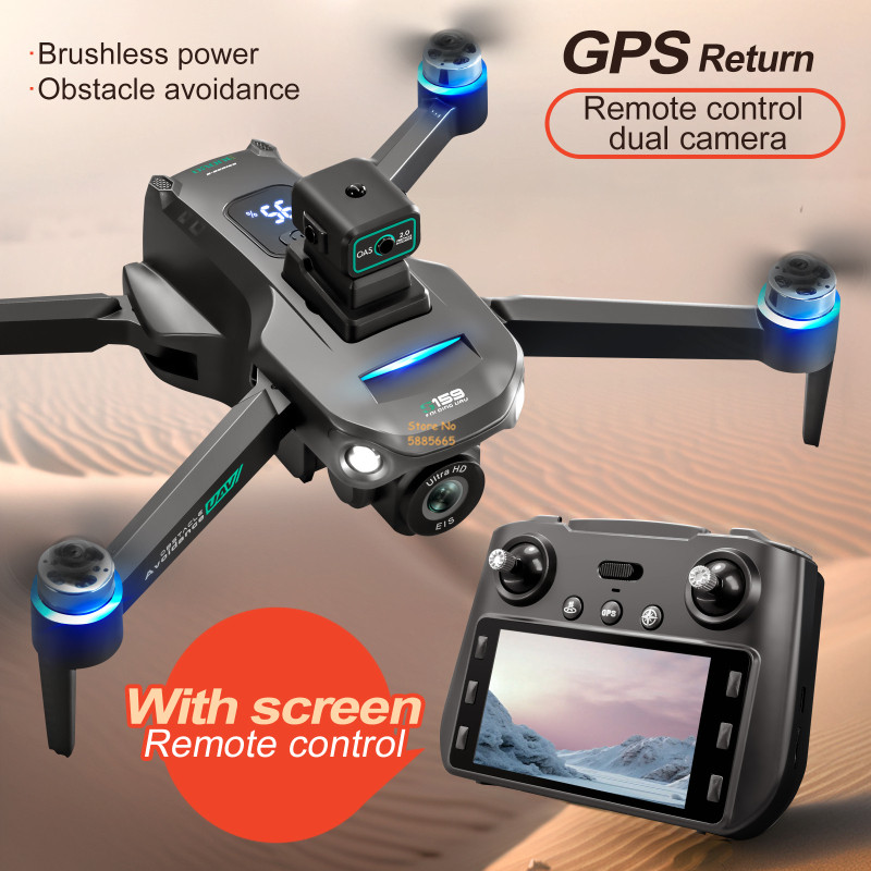 Drone Power Bank - 8K Cámara Dual 5G WIFI FPV
