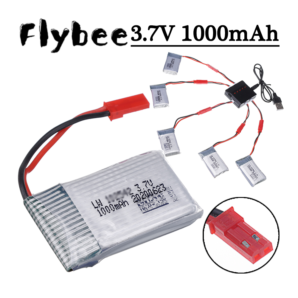 Drone Battery Charger - Batería Lipo y cargador de 3,7