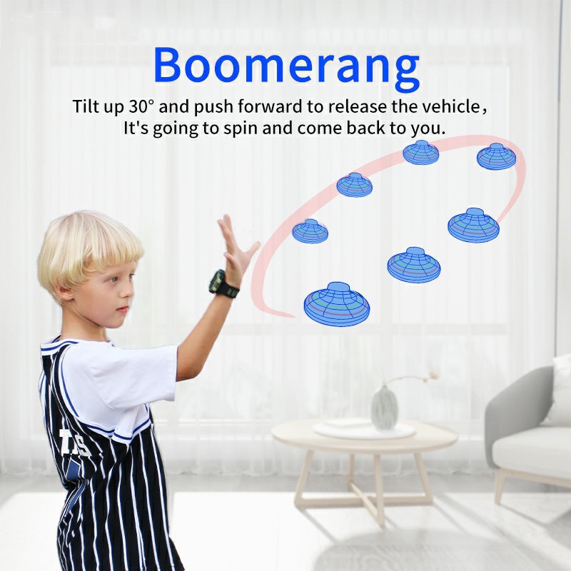 Bola voladora Boomerang Flyorb - Drone Strobe Light reseña y precio