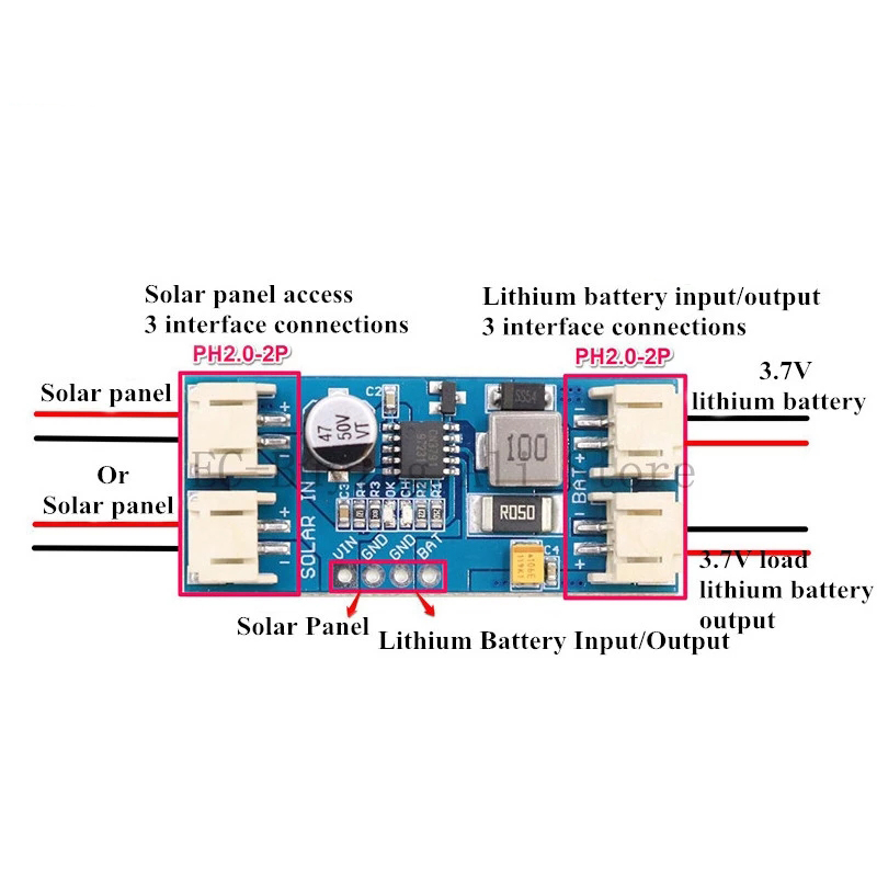 1/5/10 Uds Javino CN3791 contr - Drone Solar Charger reseña y precio