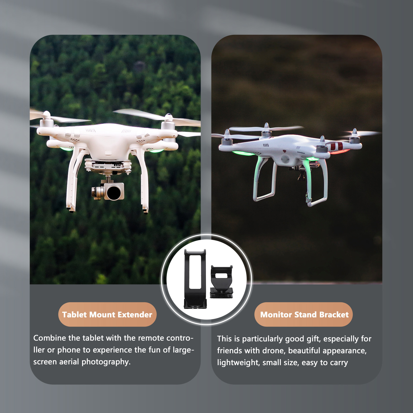 1 Juego de Soporte de Plástico - Drone Tablet Mount reseña y precio