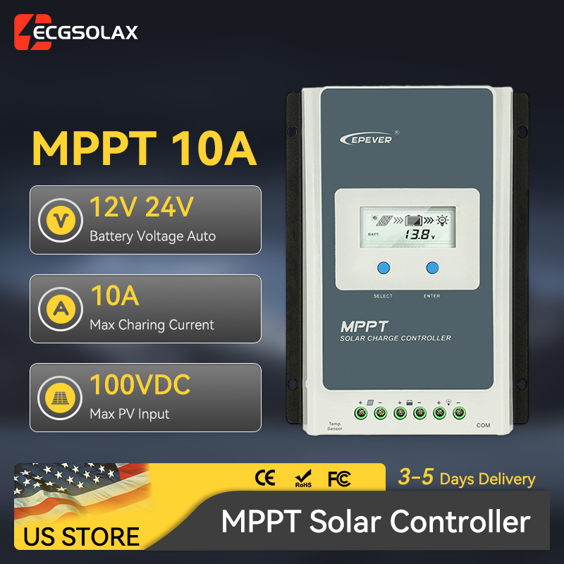 Regulador Solar MPPT Epever de - Drone Solar Charger reseña y precio